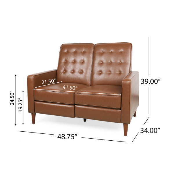 Logan reclining loveseat on sale wayfair custom upholstery